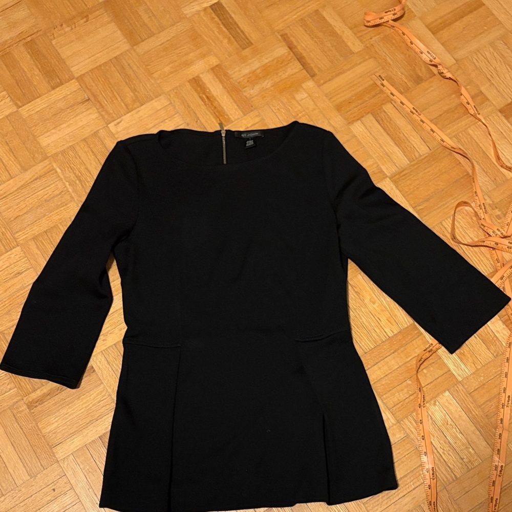 St. John Elegant Black Women's  top